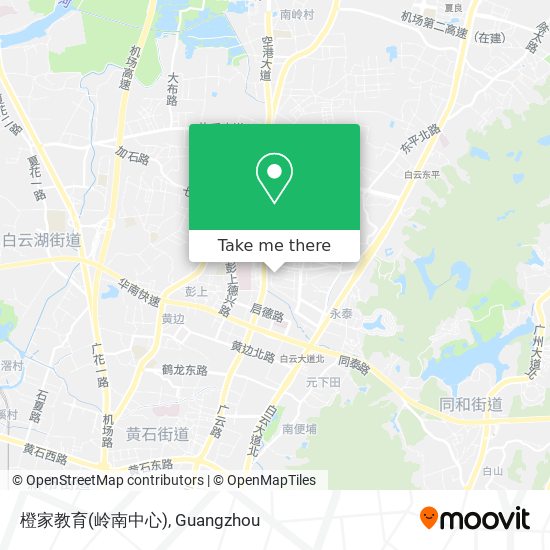 橙家教育(岭南中心) map