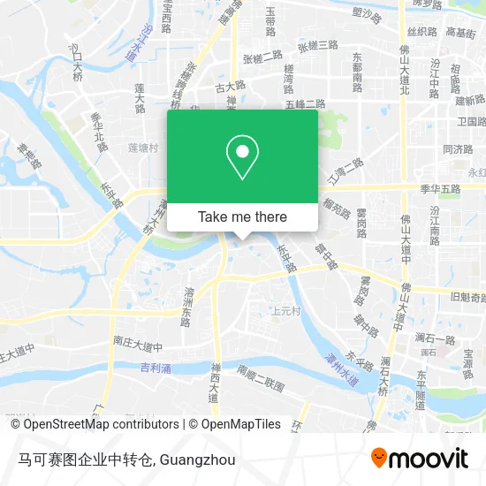 马可赛图企业中转仓 map