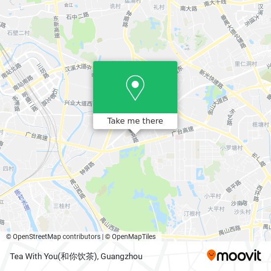 Tea With You(和你饮茶) map