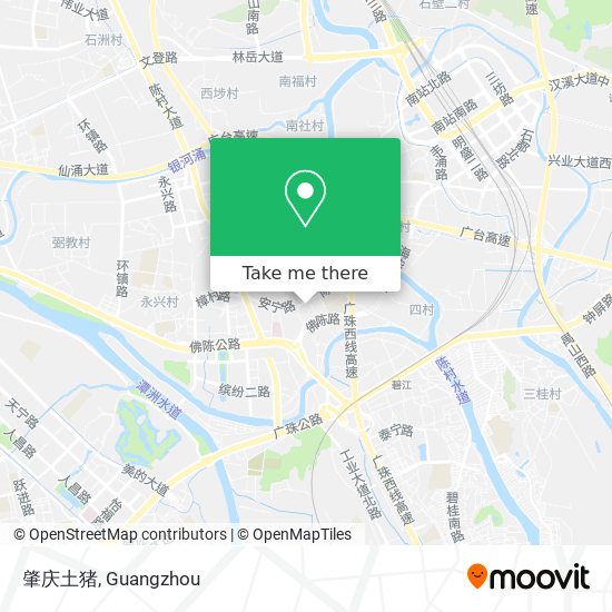 肇庆土猪 map