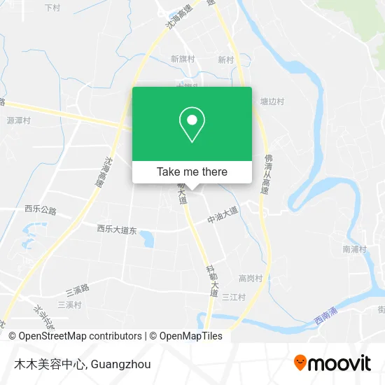 木木美容中心 map