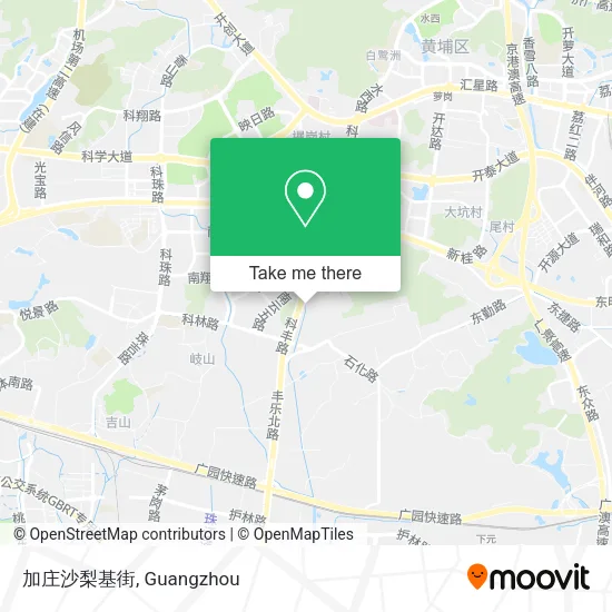 加庄沙梨基街 map