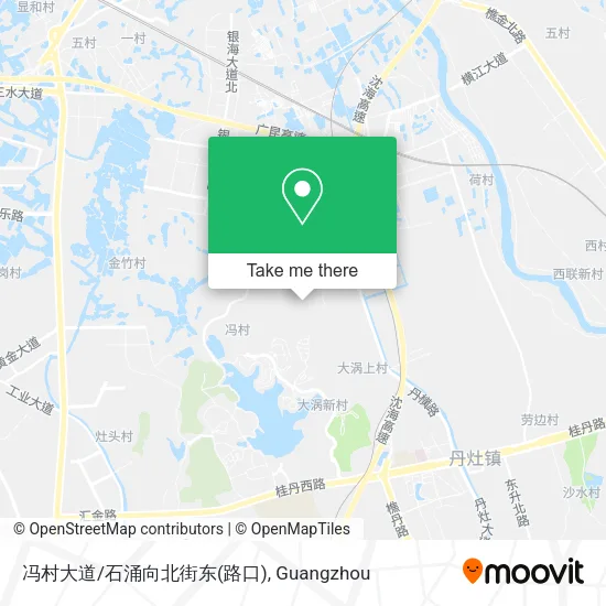 冯村大道/石涌向北街东(路口) map