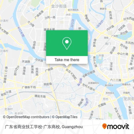 广东省商业技工学校-广东商校 map