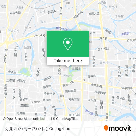 灯湖西路/海三路(路口) map