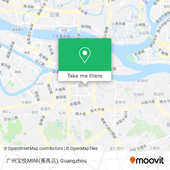 广州宝悦MINI(番禺店) map