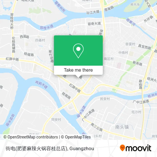 街电(肥婆麻辣火锅容桂总店) map