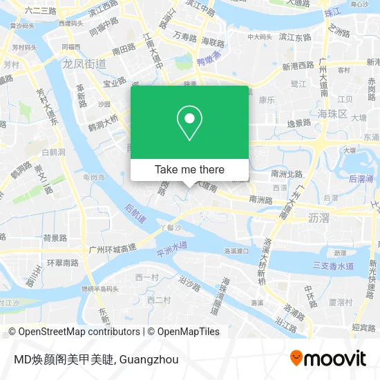MD焕颜阁美甲美睫 map