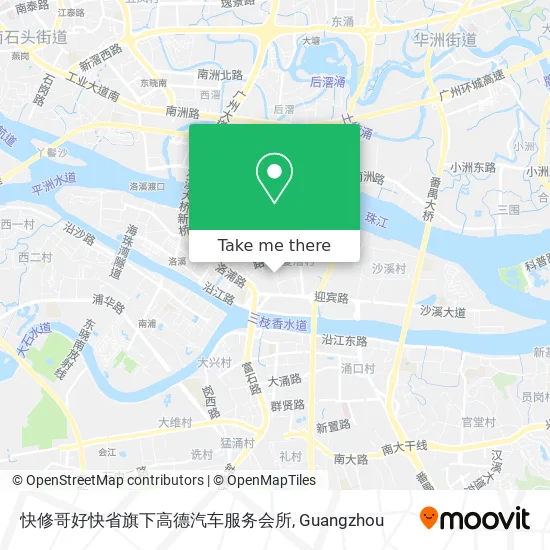 快修哥好快省旗下高德汽车服务会所 map