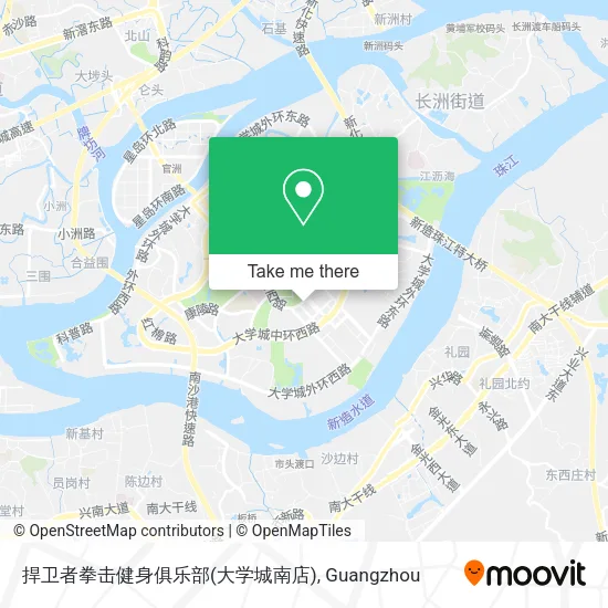 捍卫者拳击健身俱乐部(大学城南店) map