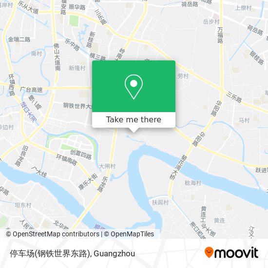 停车场(钢铁世界东路) map