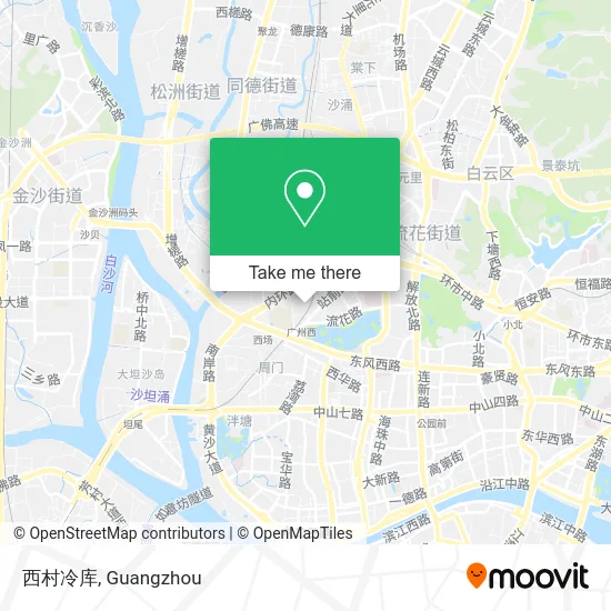 西村冷库 map