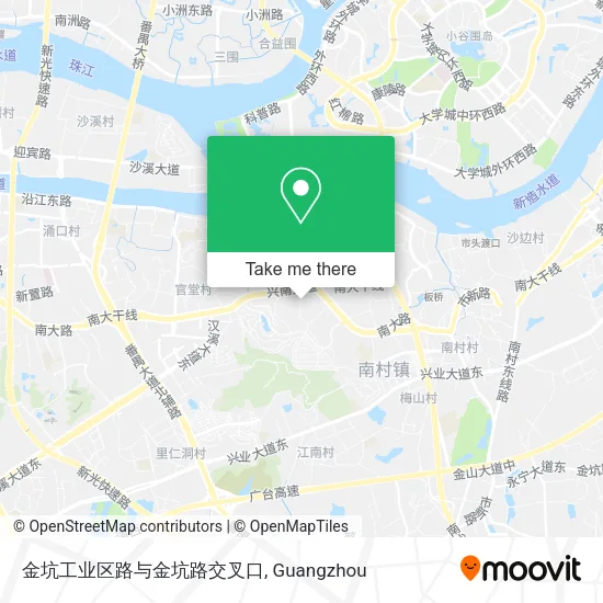 金坑工业区路与金坑路交叉口 map