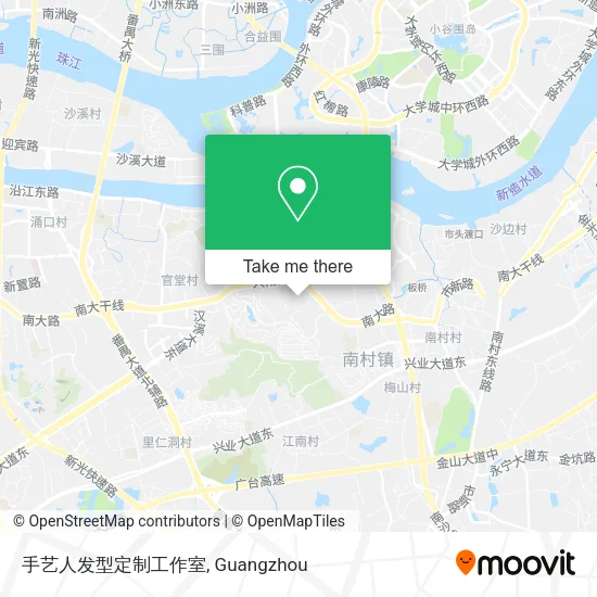 手艺人发型定制工作室 map