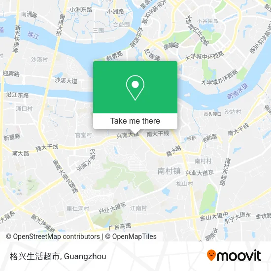 格兴生活超市 map