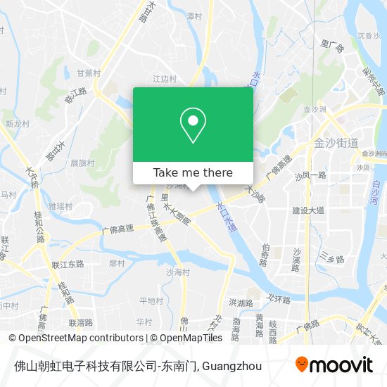 佛山朝虹电子科技有限公司-东南门 map