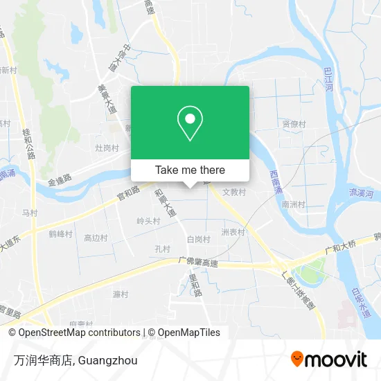 万润华商店 map