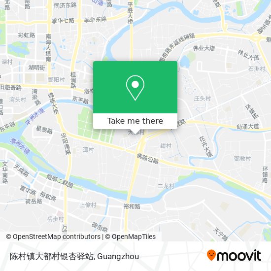 陈村镇大都村银杏驿站 map