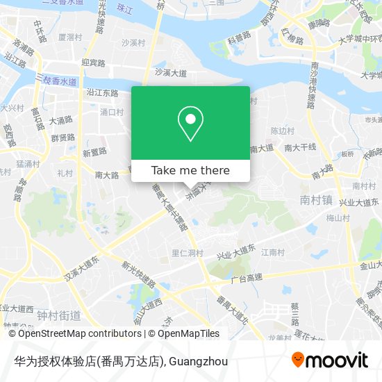 华为授权体验店(番禺万达店) map