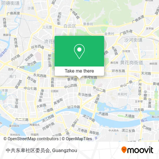 中共东皋社区委员会 map