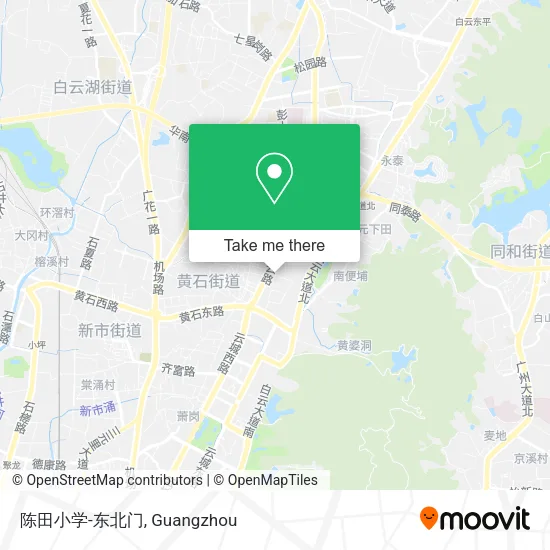 陈田小学-东北门 map