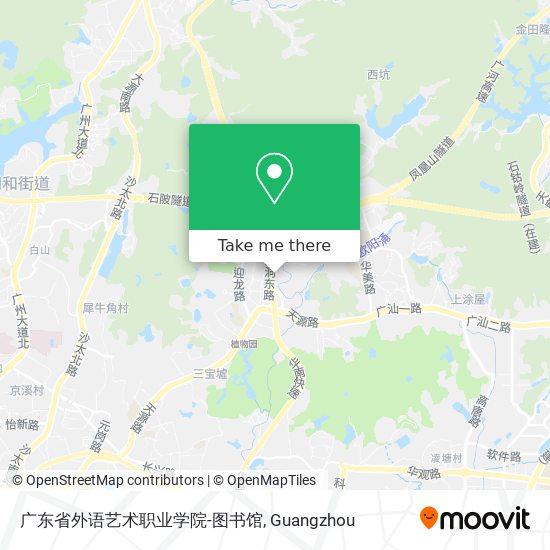 广东省外语艺术职业学院-图书馆 map