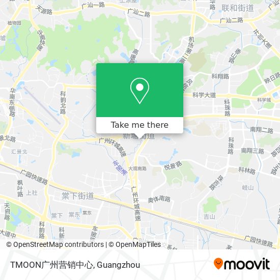 TMOON广州营销中心 map