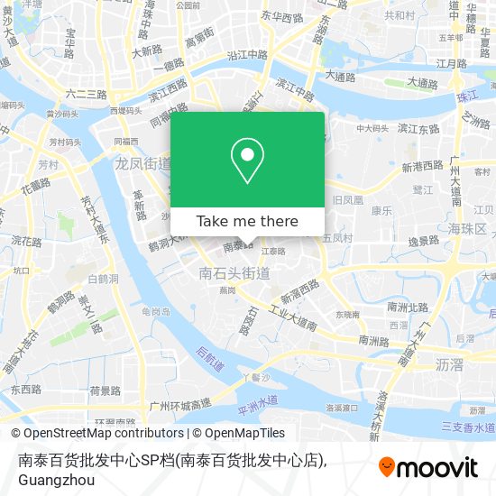 南泰百货批发中心SP档(南泰百货批发中心店) map