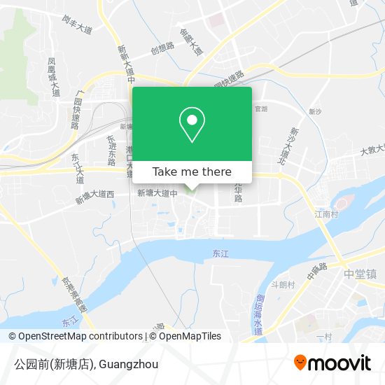 公园前(新塘店) map