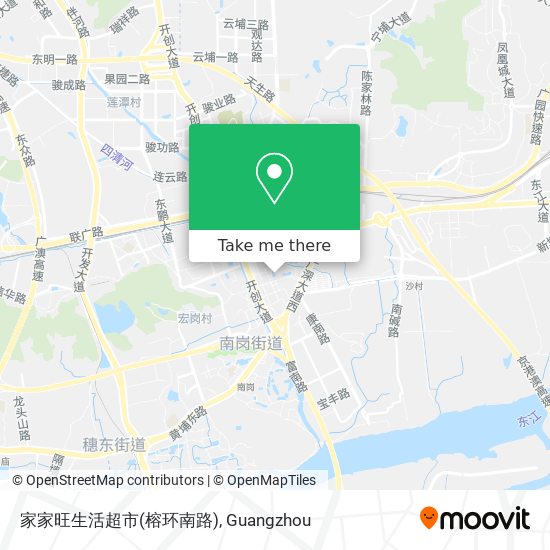 家家旺生活超市(榕环南路) map