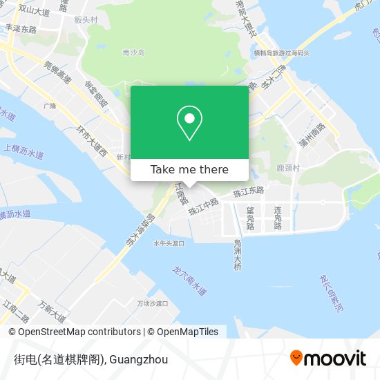 街电(名道棋牌阁) map