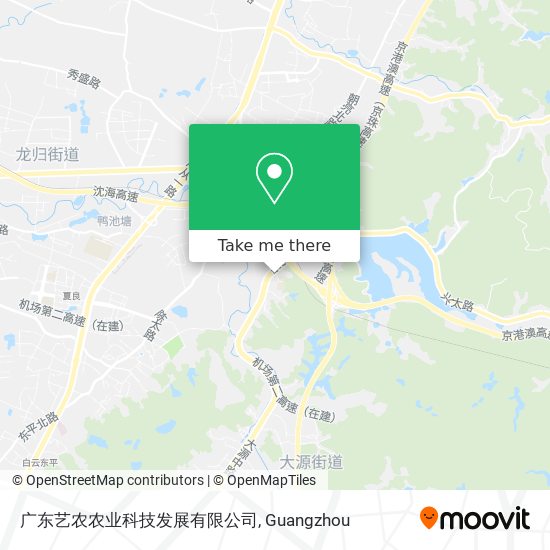 广东艺农农业科技发展有限公司 map