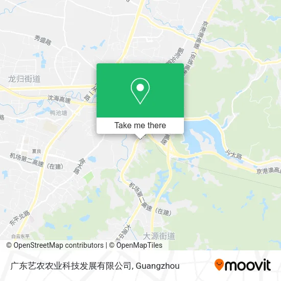 广东艺农农业科技发展有限公司 map