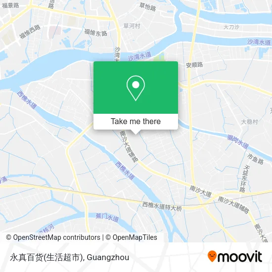 永真百货(生活超市) map