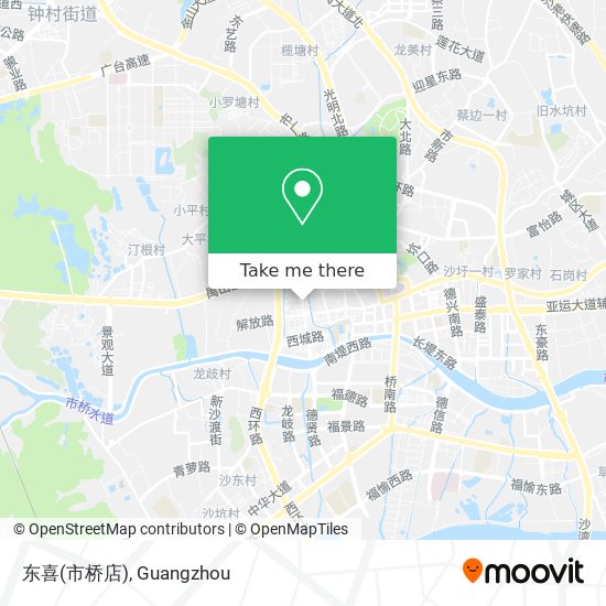 东喜(市桥店) map