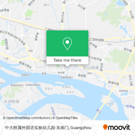 中大附属外国语实验幼儿园-东南门 map