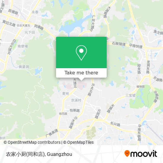 农家小厨(同和店) map