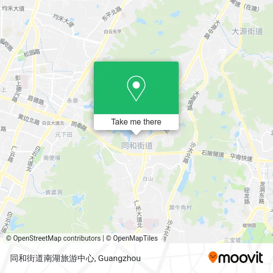 同和街道南湖旅游中心 map