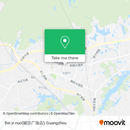 Bei yi nuo(丽莎广场店) map