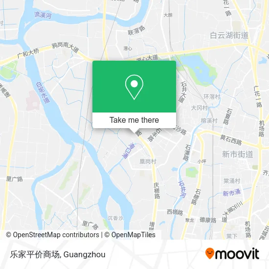 乐家平价商场 map