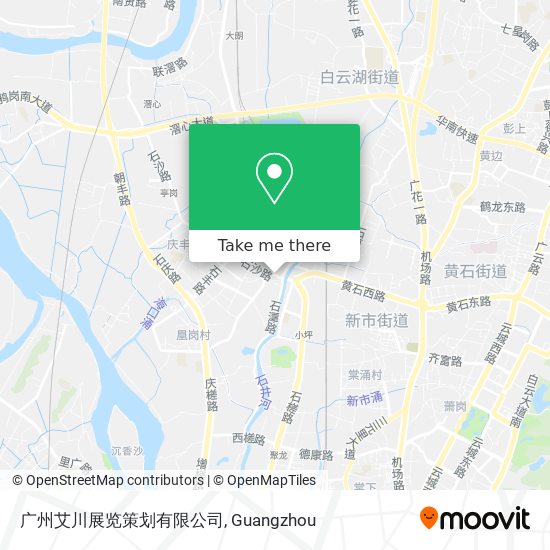 广州艾川展览策划有限公司 map