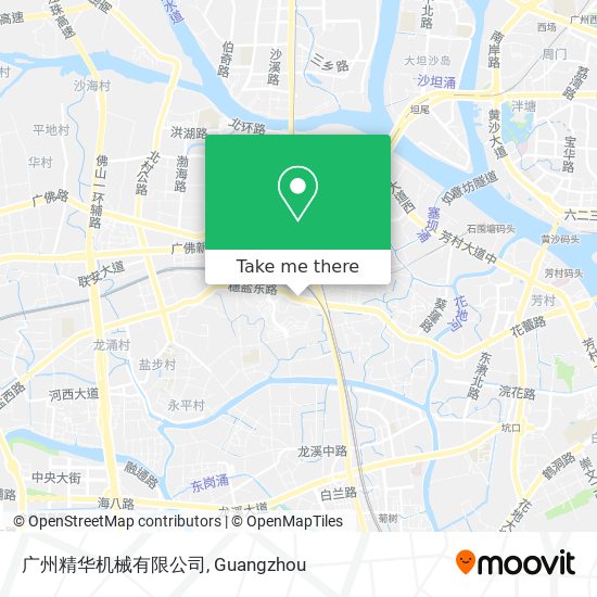 广州精华机械有限公司 map
