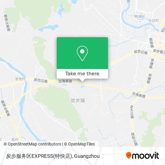 炭步服务区EXPRESS(特快店) map