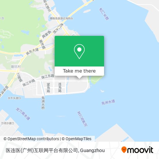 医连医(广州)互联网平台有限公司 map