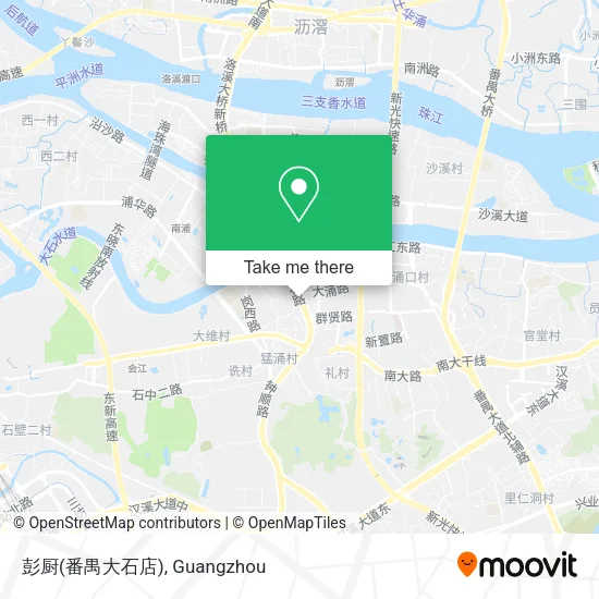 彭厨(番禺大石店) map