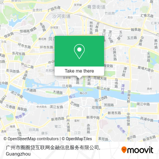 广州市圈圈贷互联网金融信息服务有限公司 map