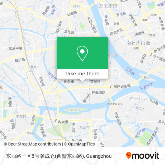 东西路一区8号瀚成仓(西塱东西路) map
