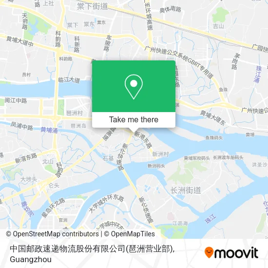 中国邮政速递物流股份有限公司(琶洲营业部) map