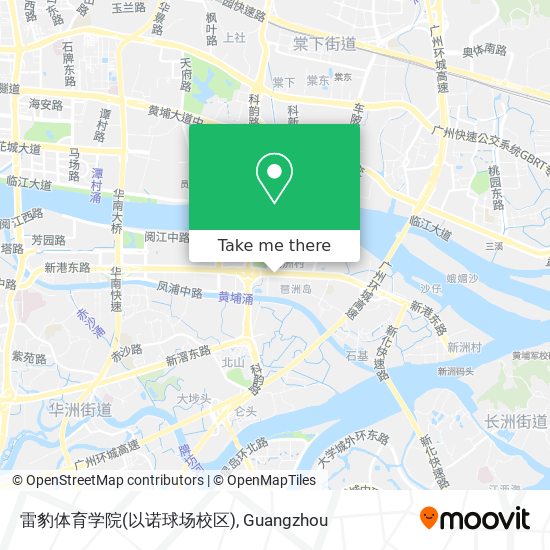 雷豹体育学院(以诺球场校区) map