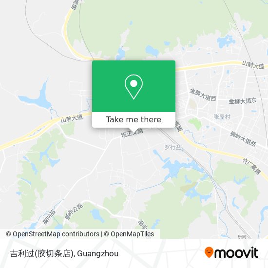 吉利过(胶切条店) map